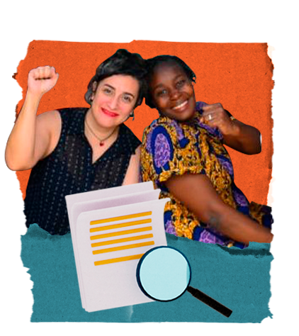 Foto de migrantas en reconquista